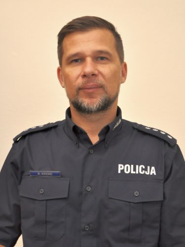 nadkom. Daniel Krenc, pełniący obowiązki kierownika Zakładu Inrewencji Policyjnych