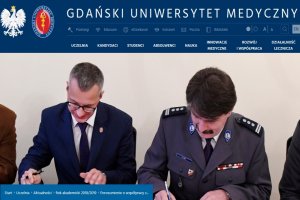 Podpisanie porozumienia o współpracy z Gdańskim Uniwersytetetm Medycznym